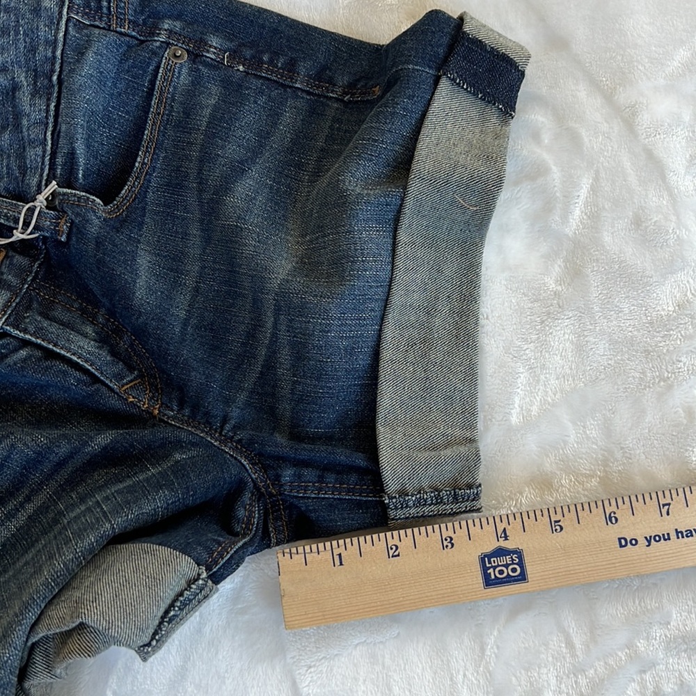 LOFT ROLLUP DENIM SHORTS - Picture 12 of 16
